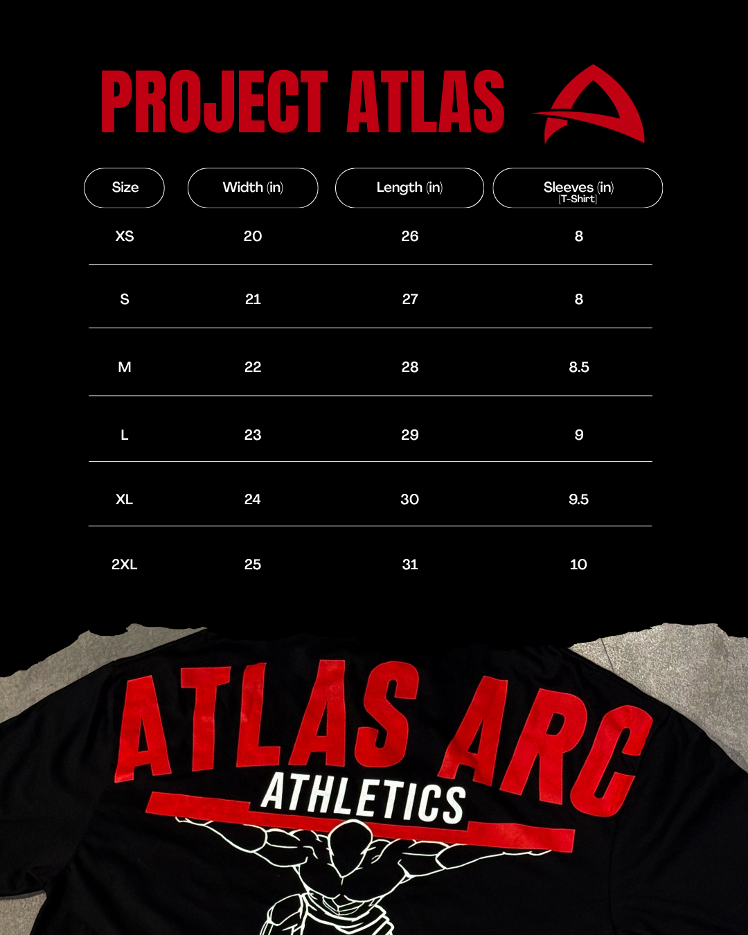 Project ATLAS : Muscle Tee
